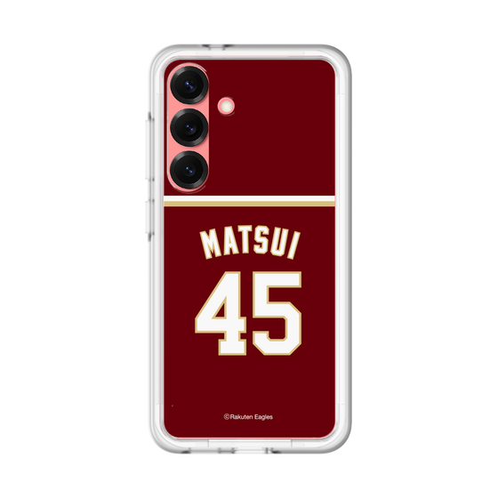 スリムプロテクションプレミアムケース［ 楽天イーグルス - #45 Matsui - ビジター ］