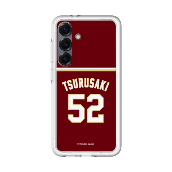 スリムプロテクションプレミアムケース［ 楽天イーグルス - #52 Tsurusaki - ビジター ］