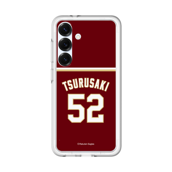 スリムプロテクションプレミアムケース［ 楽天イーグルス - #52 Tsurusaki - ビジター ］