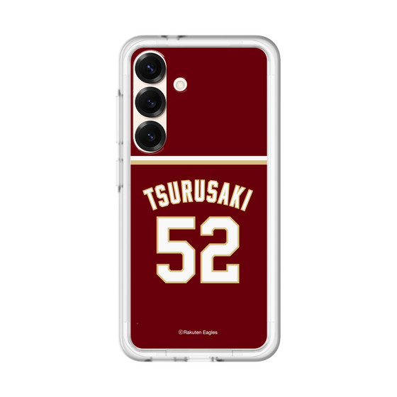 スリムプロテクションプレミアムケース［ 楽天イーグルス - #52 Tsurusaki - ビジター ］