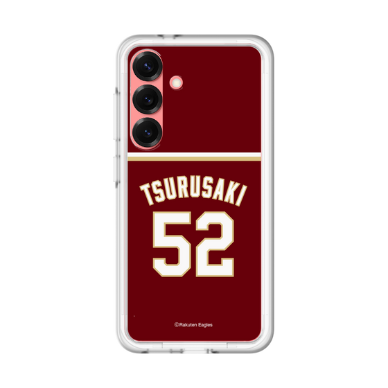 スリムプロテクションプレミアムケース［ 楽天イーグルス - #52 Tsurusaki - ビジター ］