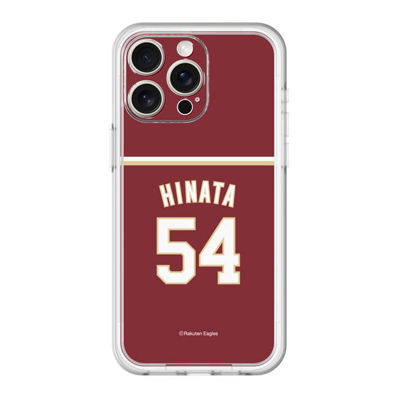 スリムプロテクションプレミアムケース［ 楽天イーグルス - #54 Hinata - ビジター ］