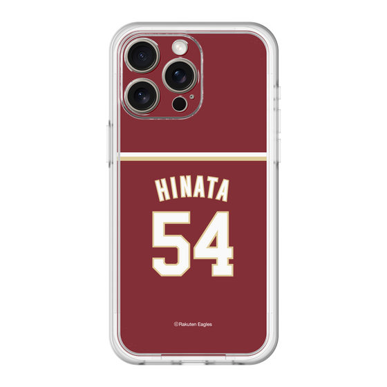 スリムプロテクションプレミアムケース［ 楽天イーグルス - #54 Hinata - ビジター ］