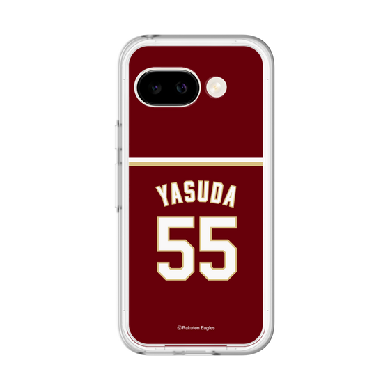 スリムプロテクションプレミアムケース［ 楽天イーグルス - #55 Yasuda - ビジター ］