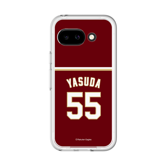 スリムプロテクションプレミアムケース［ 楽天イーグルス - #55 Yasuda - ビジター ］