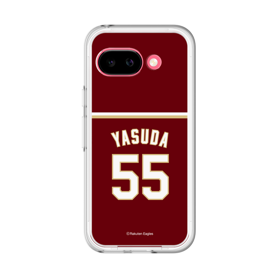 スリムプロテクションプレミアムケース［ 楽天イーグルス - #55 Yasuda - ビジター ］