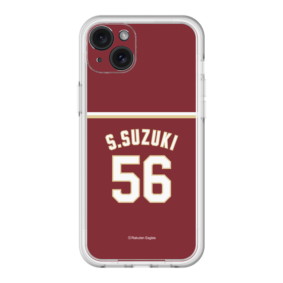 スリムプロテクションプレミアムケース［ 楽天イーグルス - #56 Suzuki - ビジター ］