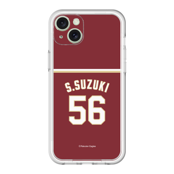 スリムプロテクションプレミアムケース［ 楽天イーグルス - #56 Suzuki - ビジター ］