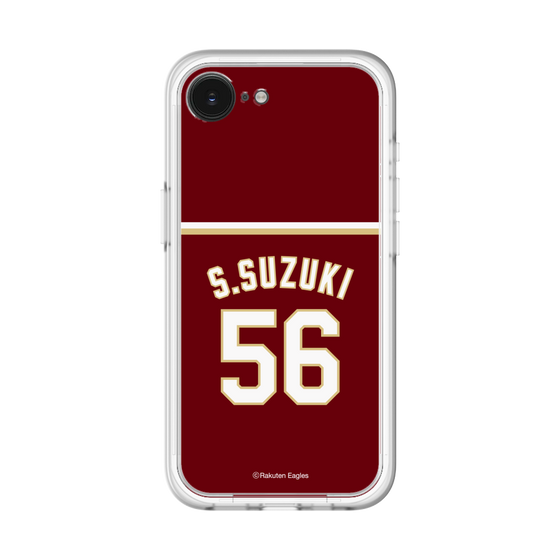 スリムプロテクションプレミアムケース［ 楽天イーグルス - #56 Suzuki - ビジター ］
