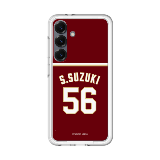 スリムプロテクションプレミアムケース［ 楽天イーグルス - #56 Suzuki - ビジター ］