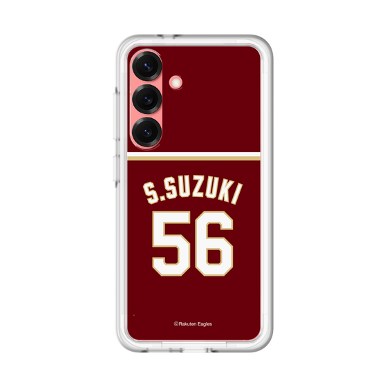 スリムプロテクションプレミアムケース［ 楽天イーグルス - #56 Suzuki - ビジター ］