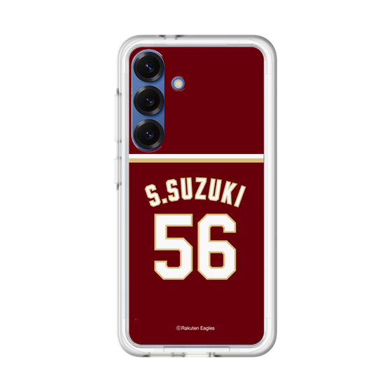 スリムプロテクションプレミアムケース［ 楽天イーグルス - #56 Suzuki - ビジター ］