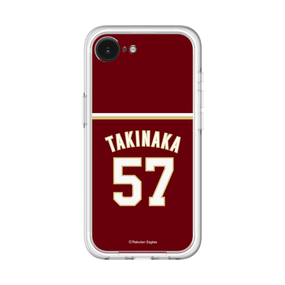 スリムプロテクションプレミアムケース［ 楽天イーグルス - #57 Takinaka - ビジター ］