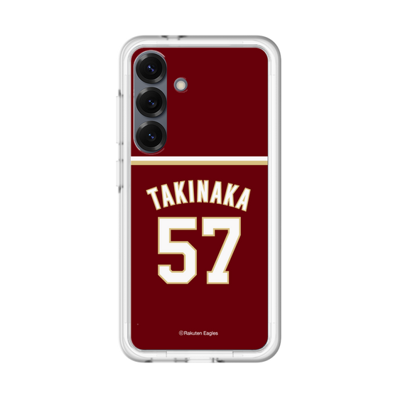 スリムプロテクションプレミアムケース［ 楽天イーグルス - #57 Takinaka - ビジター ］