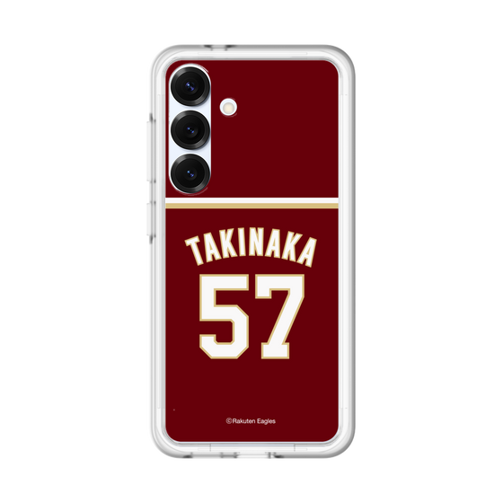 スリムプロテクションプレミアムケース［ 楽天イーグルス - #57 Takinaka - ビジター ］