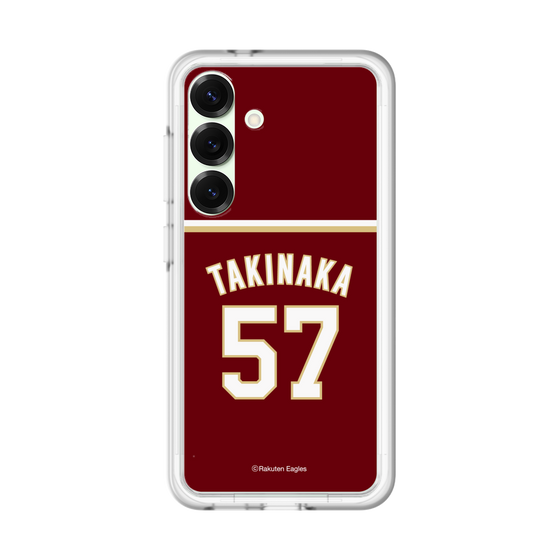 スリムプロテクションプレミアムケース［ 楽天イーグルス - #57 Takinaka - ビジター ］