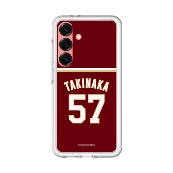 スリムプロテクションプレミアムケース［ 楽天イーグルス - #57 Takinaka - ビジター ］