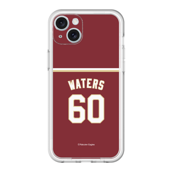 スリムプロテクションプレミアムケース［ 楽天イーグルス - #60 Waters - ビジター ］