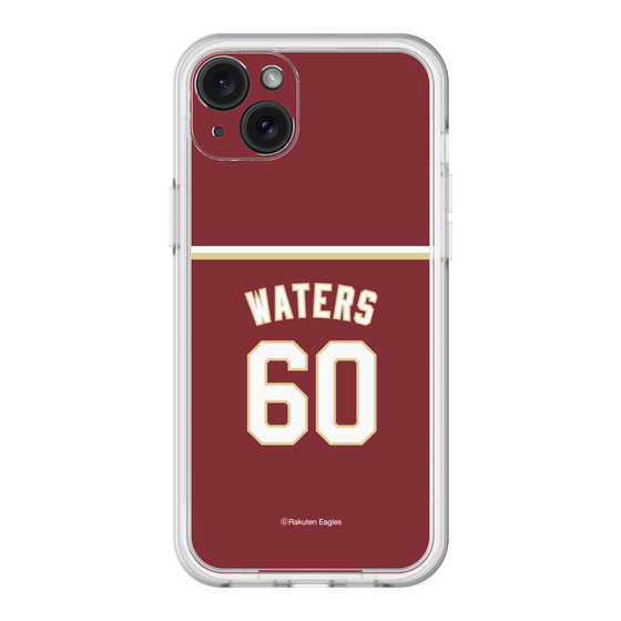 スリムプロテクションプレミアムケース［ 楽天イーグルス - #60 Waters - ビジター ］