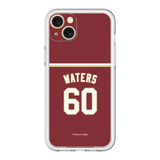 スリムプロテクションプレミアムケース［ 楽天イーグルス - #60 Waters - ビジター ］
