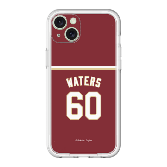 スリムプロテクションプレミアムケース［ 楽天イーグルス - #60 Waters - ビジター ］