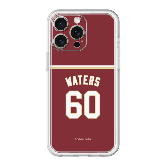 スリムプロテクションプレミアムケース［ 楽天イーグルス - #60 Waters - ビジター ］