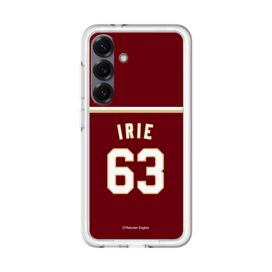 スリムプロテクションプレミアムケース［ 楽天イーグルス - #63 Irie - ビジター ］