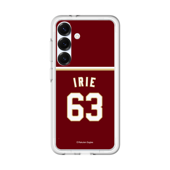 スリムプロテクションプレミアムケース［ 楽天イーグルス - #63 Irie - ビジター ］