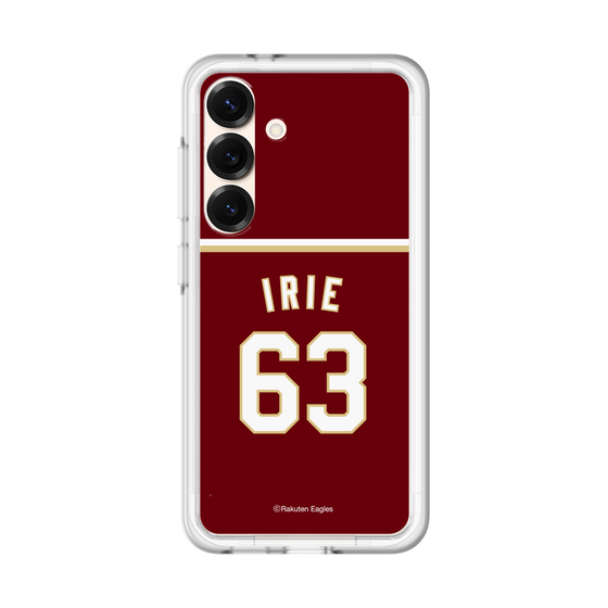 スリムプロテクションプレミアムケース［ 楽天イーグルス - #63 Irie - ビジター ］