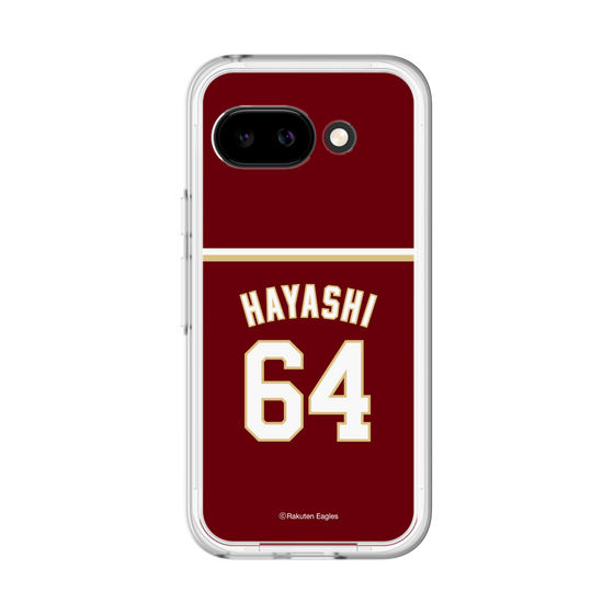 スリムプロテクションプレミアムケース［ 楽天イーグルス - #64 Hayashi - ビジター ］