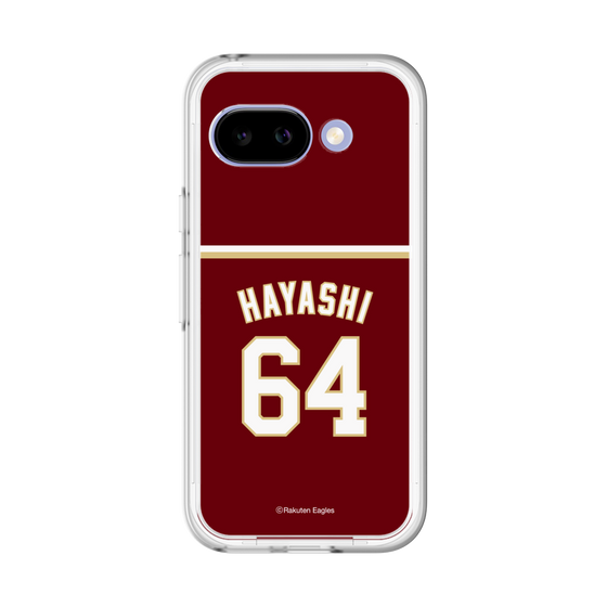 スリムプロテクションプレミアムケース［ 楽天イーグルス - #64 Hayashi - ビジター ］