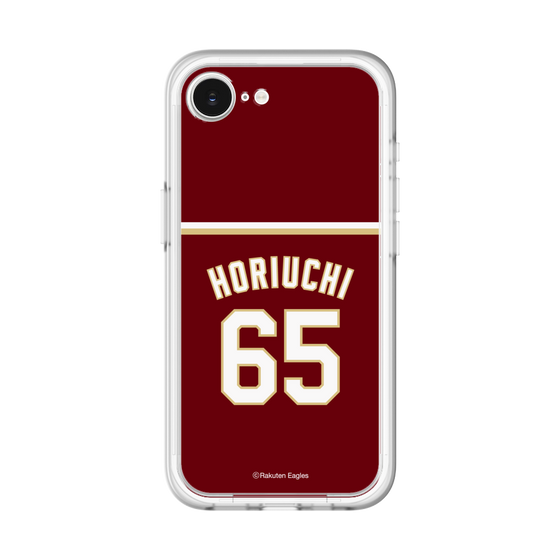スリムプロテクションプレミアムケース［ 楽天イーグルス - #65 Horiuchi - ビジター ］