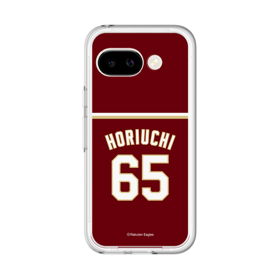 スリムプロテクションプレミアムケース［ 楽天イーグルス - #65 Horiuchi - ビジター ］