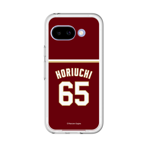 スリムプロテクションプレミアムケース［ 楽天イーグルス - #65 Horiuchi - ビジター ］