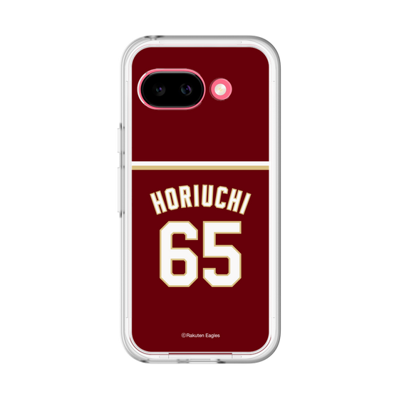 スリムプロテクションプレミアムケース［ 楽天イーグルス - #65 Horiuchi - ビジター ］