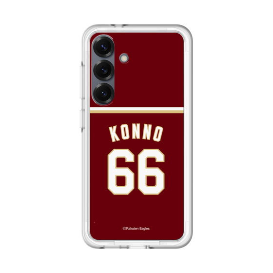 スリムプロテクションプレミアムケース［ 楽天イーグルス - #66 Konno - ビジター ］