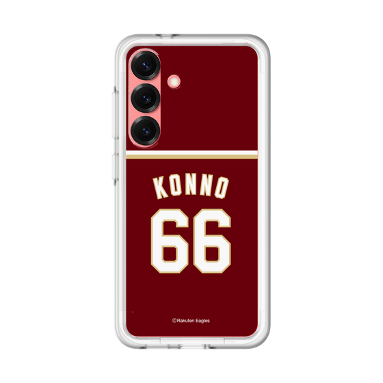 スリムプロテクションプレミアムケース［ 楽天イーグルス - #66 Konno - ビジター ］