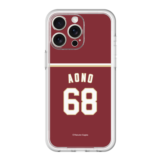 スリムプロテクションプレミアムケース［ 楽天イーグルス - #68 Aono - ビジター ］