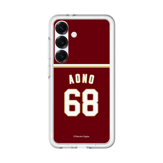 スリムプロテクションプレミアムケース［ 楽天イーグルス - #68 Aono - ビジター ］