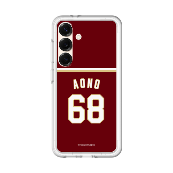 スリムプロテクションプレミアムケース［ 楽天イーグルス - #68 Aono - ビジター ］