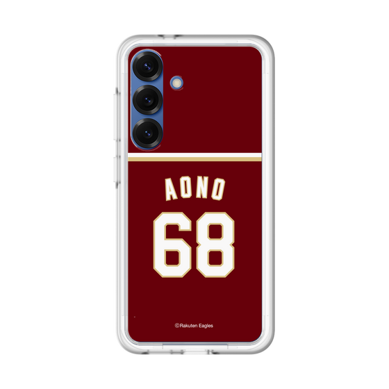 スリムプロテクションプレミアムケース［ 楽天イーグルス - #68 Aono - ビジター ］