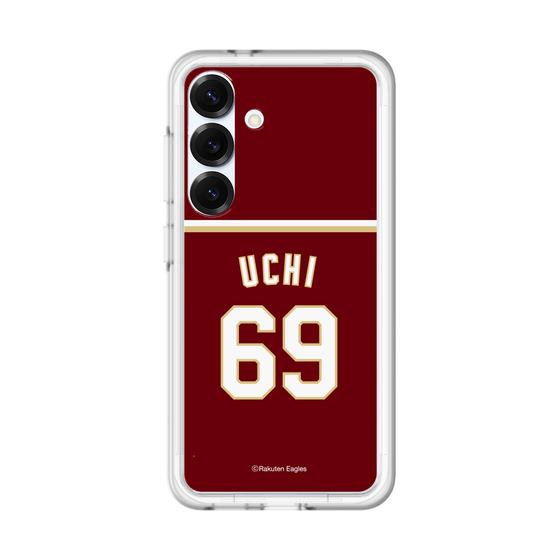 スリムプロテクションプレミアムケース［ 楽天イーグルス - #69 Uchi - ビジター ］