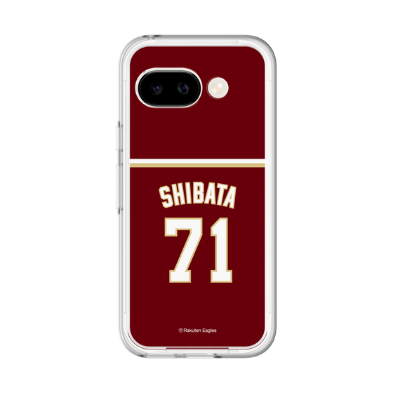 スリムプロテクションプレミアムケース［ 楽天イーグルス - #71 Shibata - ビジター ］