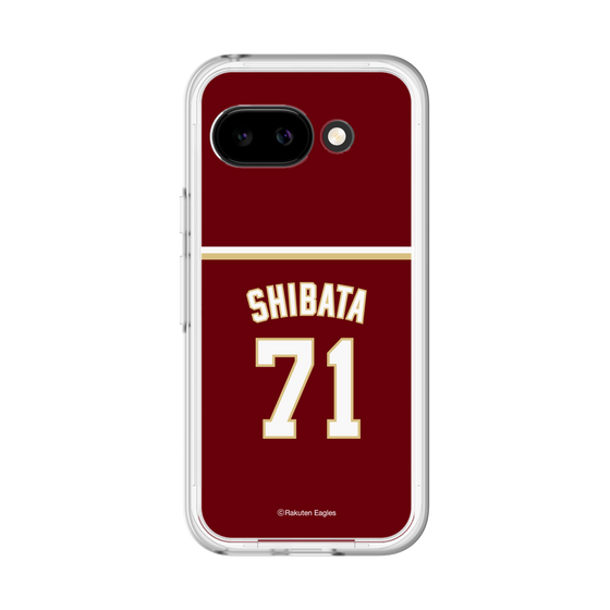 スリムプロテクションプレミアムケース［ 楽天イーグルス - #71 Shibata - ビジター ］