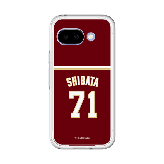 スリムプロテクションプレミアムケース［ 楽天イーグルス - #71 Shibata - ビジター ］