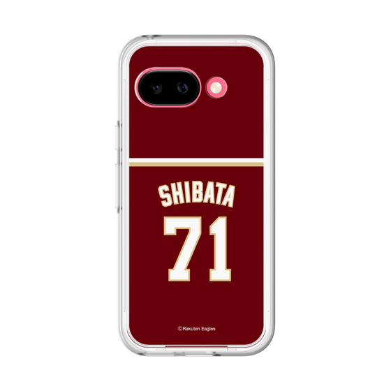 スリムプロテクションプレミアムケース［ 楽天イーグルス - #71 Shibata - ビジター ］