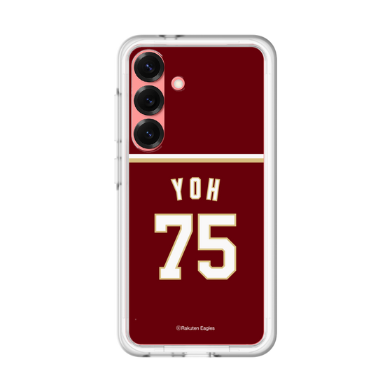 スリムプロテクションプレミアムケース［ 楽天イーグルス - #75 Yoh - ビジター ］
