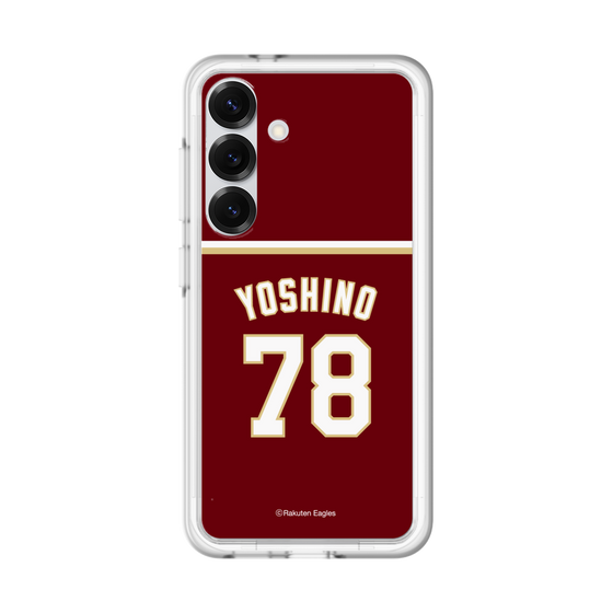 スリムプロテクションプレミアムケース［ 楽天イーグルス - #78 Yoshino - ビジター ］