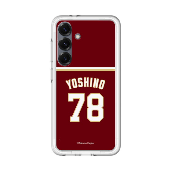 スリムプロテクションプレミアムケース［ 楽天イーグルス - #78 Yoshino - ビジター ］
