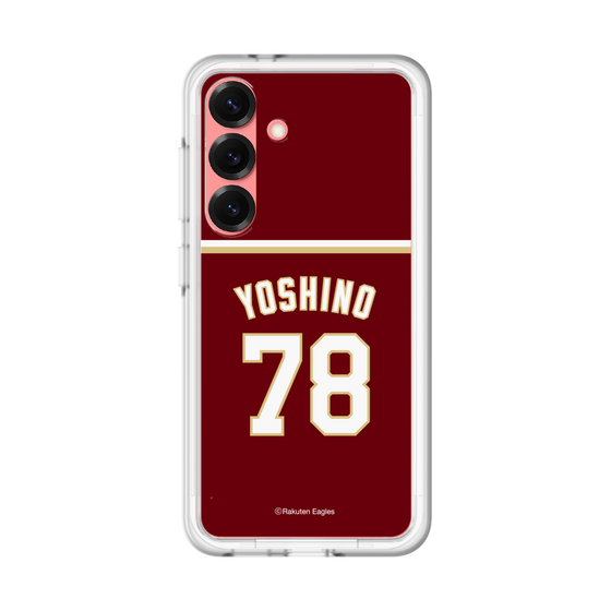 スリムプロテクションプレミアムケース［ 楽天イーグルス - #78 Yoshino - ビジター ］